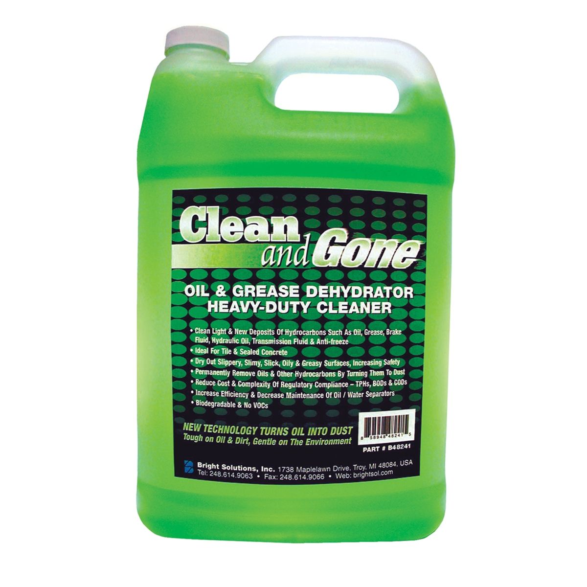 Clean and Gone - Oil and Grease Dehydrator