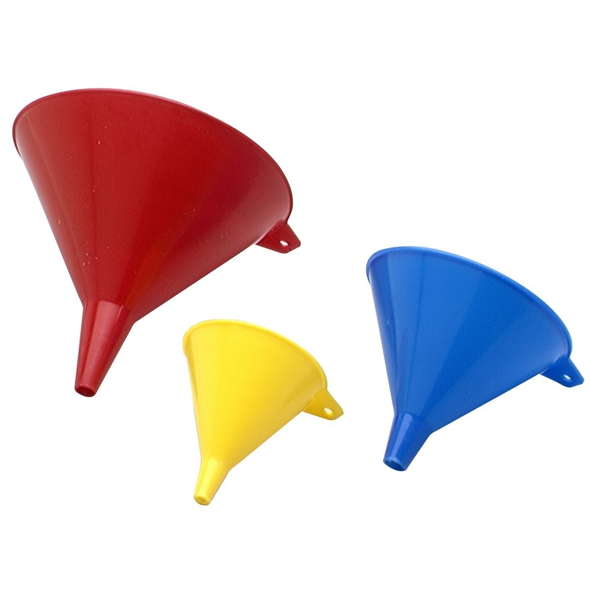 3 PIECE ASSORTED FUNNELS