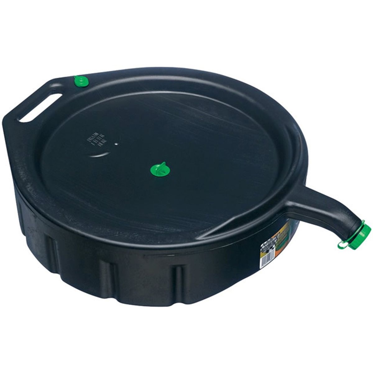 Plastic Oil Drain Pan - 15 Qt