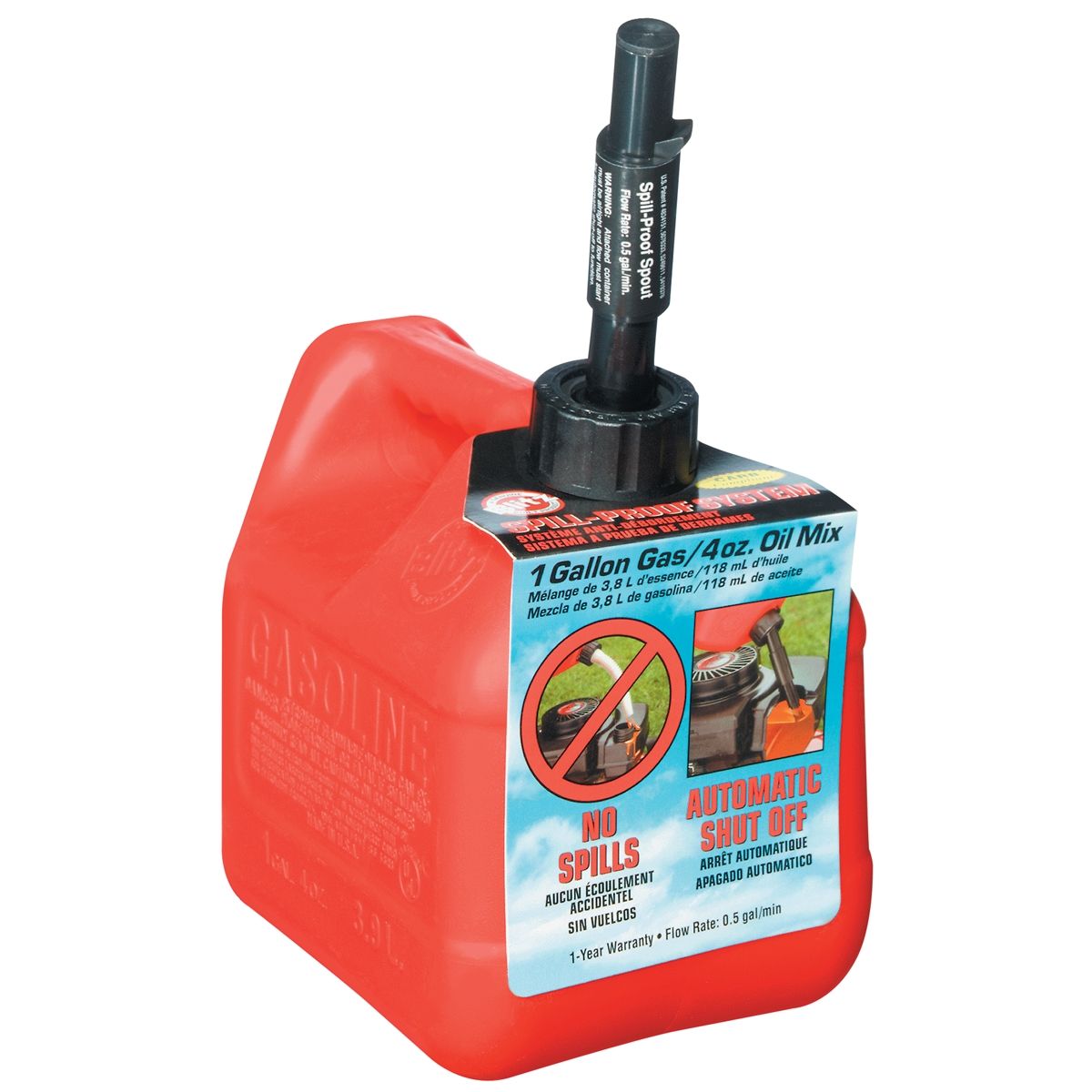 n/s C.A.R.B. Compliant Gas Can - 1 Gallon