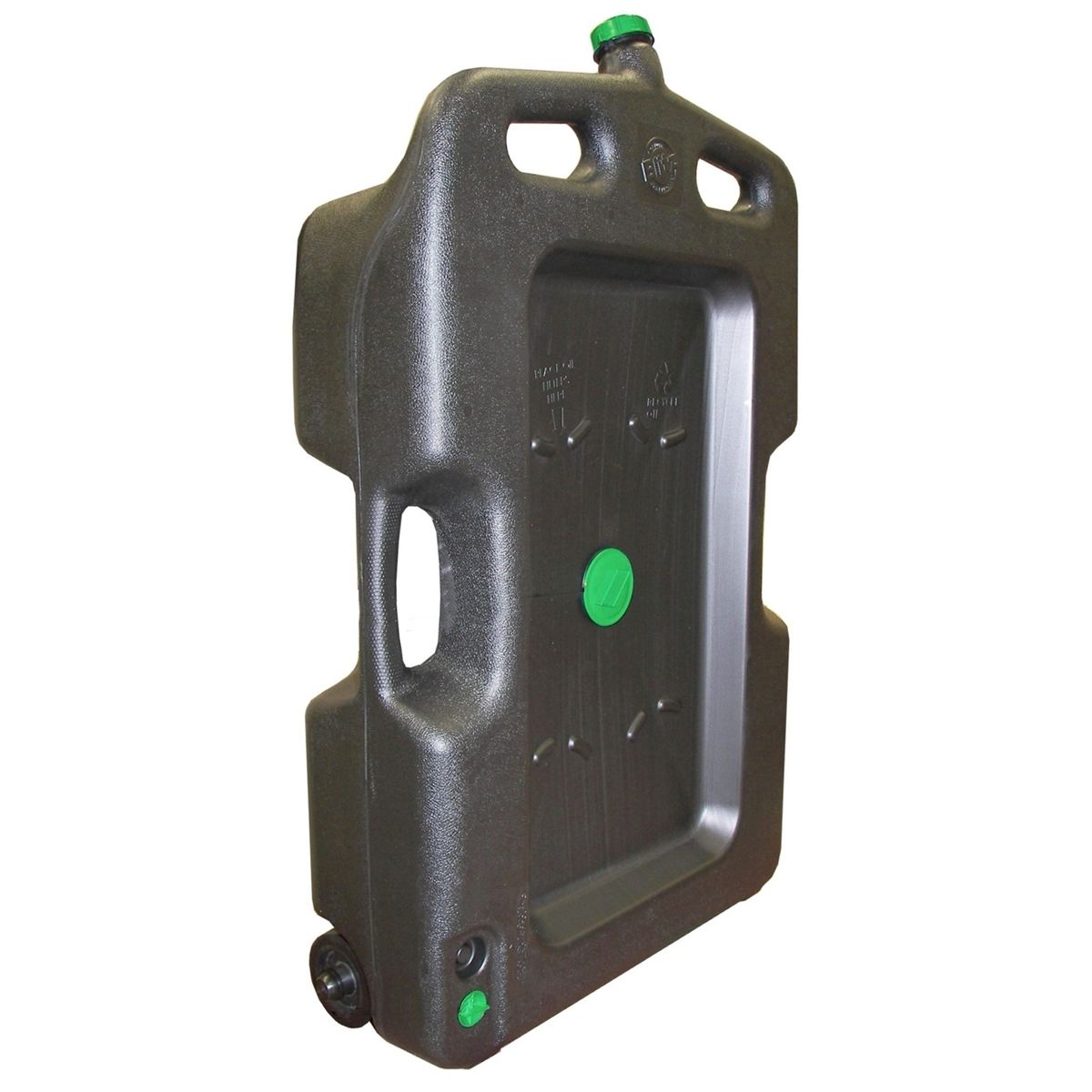 Mobile Plastic Oil Drain - 58 Quart