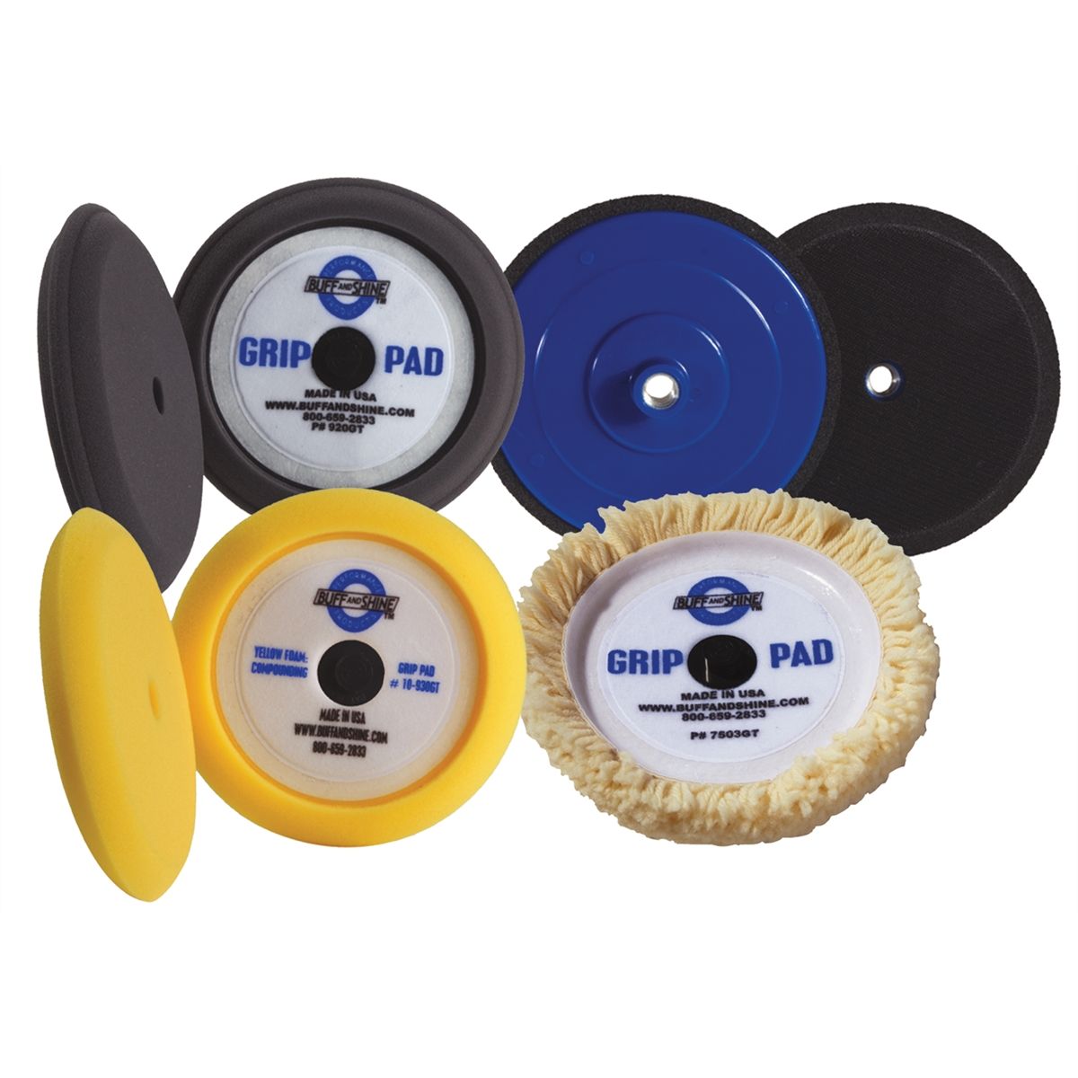 Buffing Pad Starter Kit - 4-Pc
