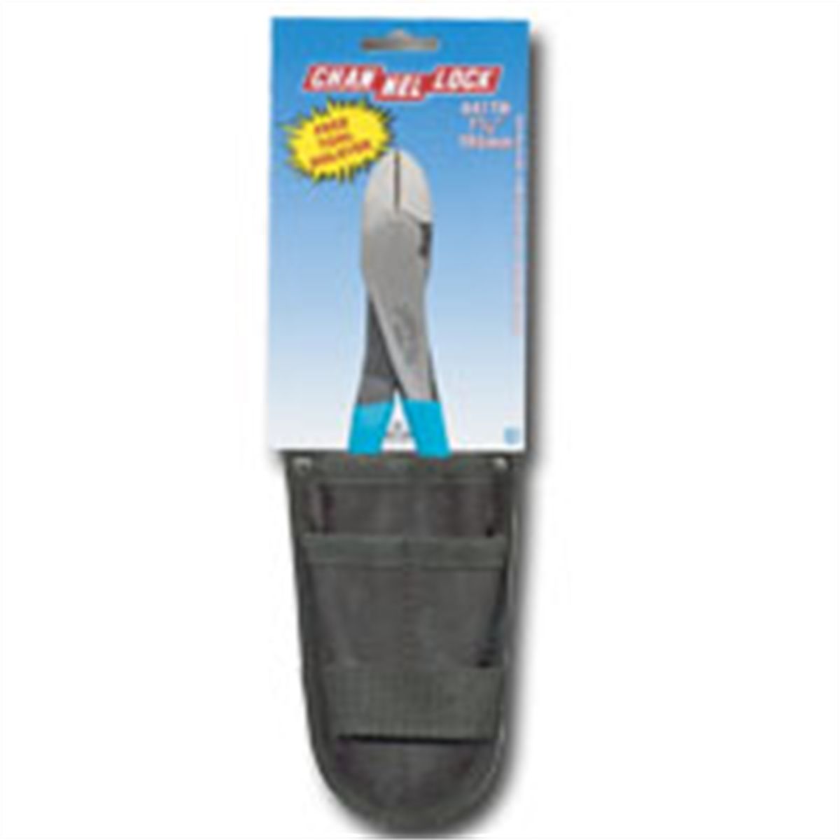 Curved Diagonal Cutting Pliers w/ Holster - 7-3/4