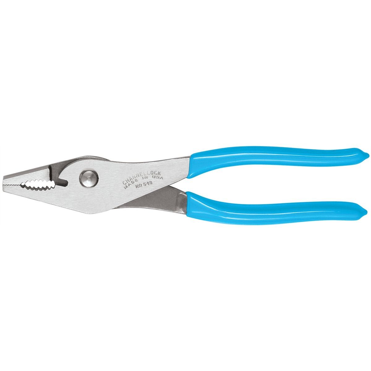 Slip Joint Pliers - Heavy Duty Wire Cutting Shear - 8 In