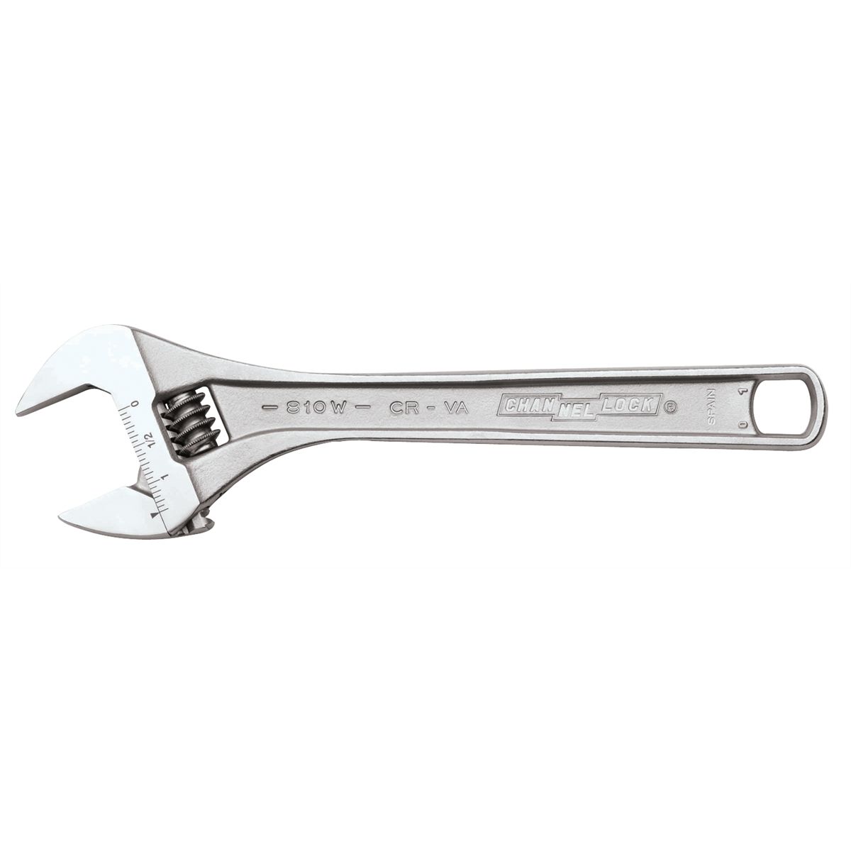 Chrome Adjustable Wrench - 10 In