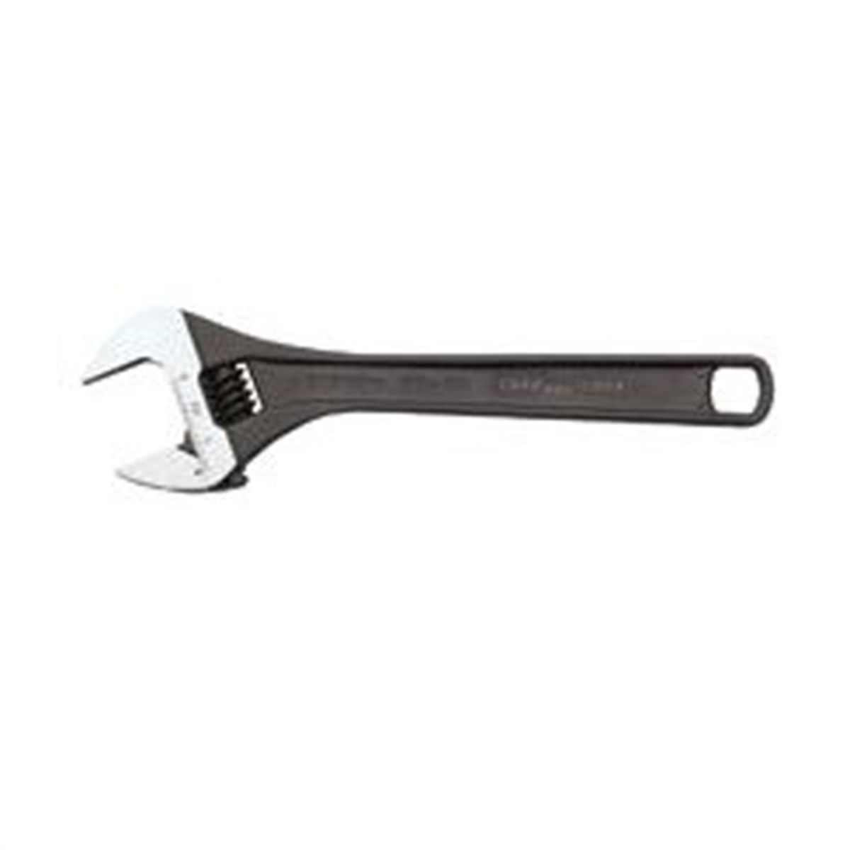 12" Adjustable Black No Grip Wrench