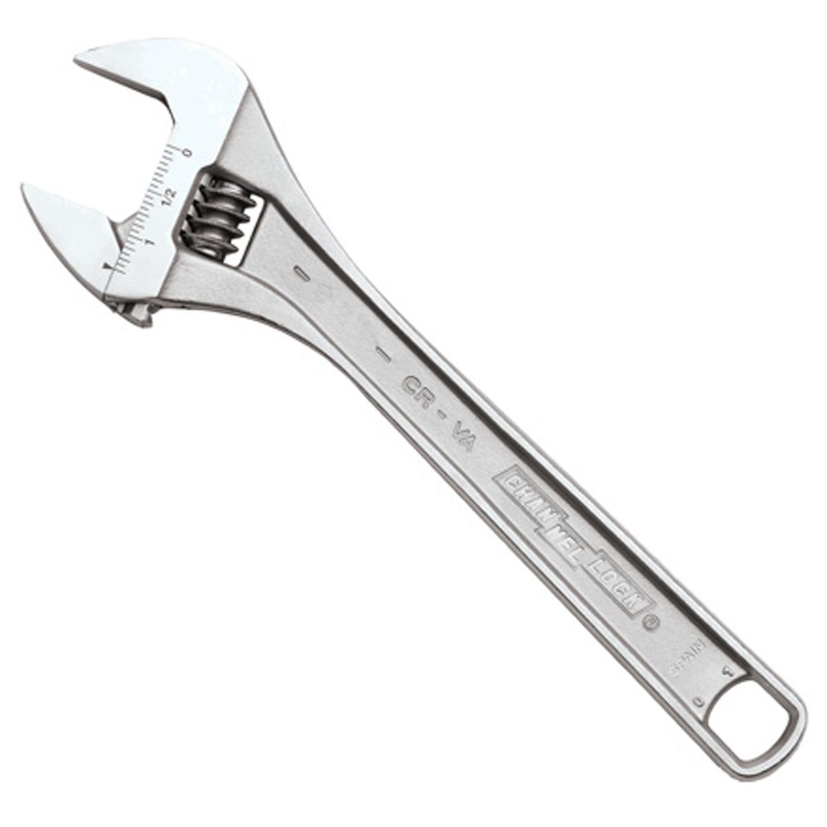 Chrome Adjustable Wrench - 15 In