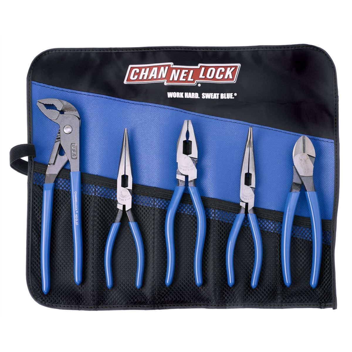 Channellock TOOL ROLL-8 CHANNELLOCK 8-Piece Tool Roll Pliers Set