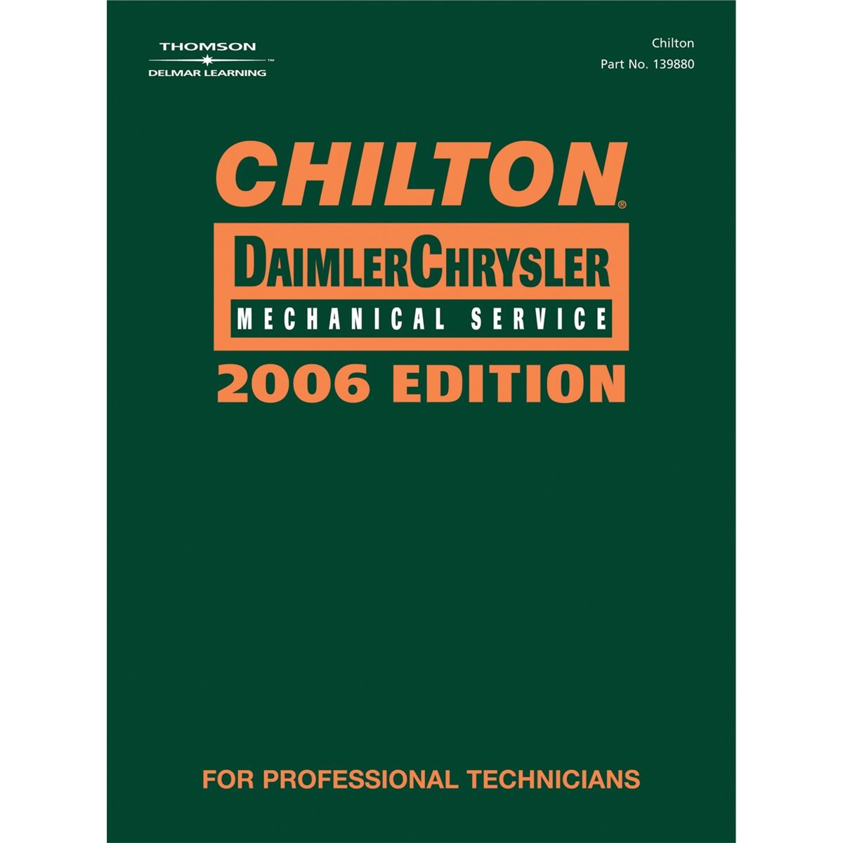 Daimler Chrysler Mechanical Service Manual - 2006