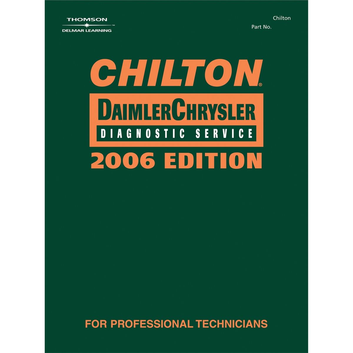 Daimler Chrysler Diagnostic Service Manual - 2006