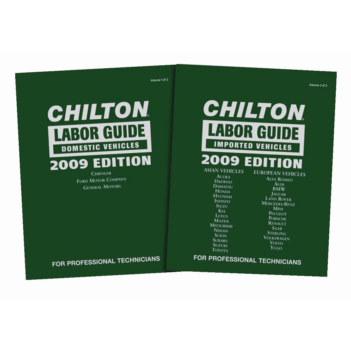 Chilton 2009 Labor Guide Manuals