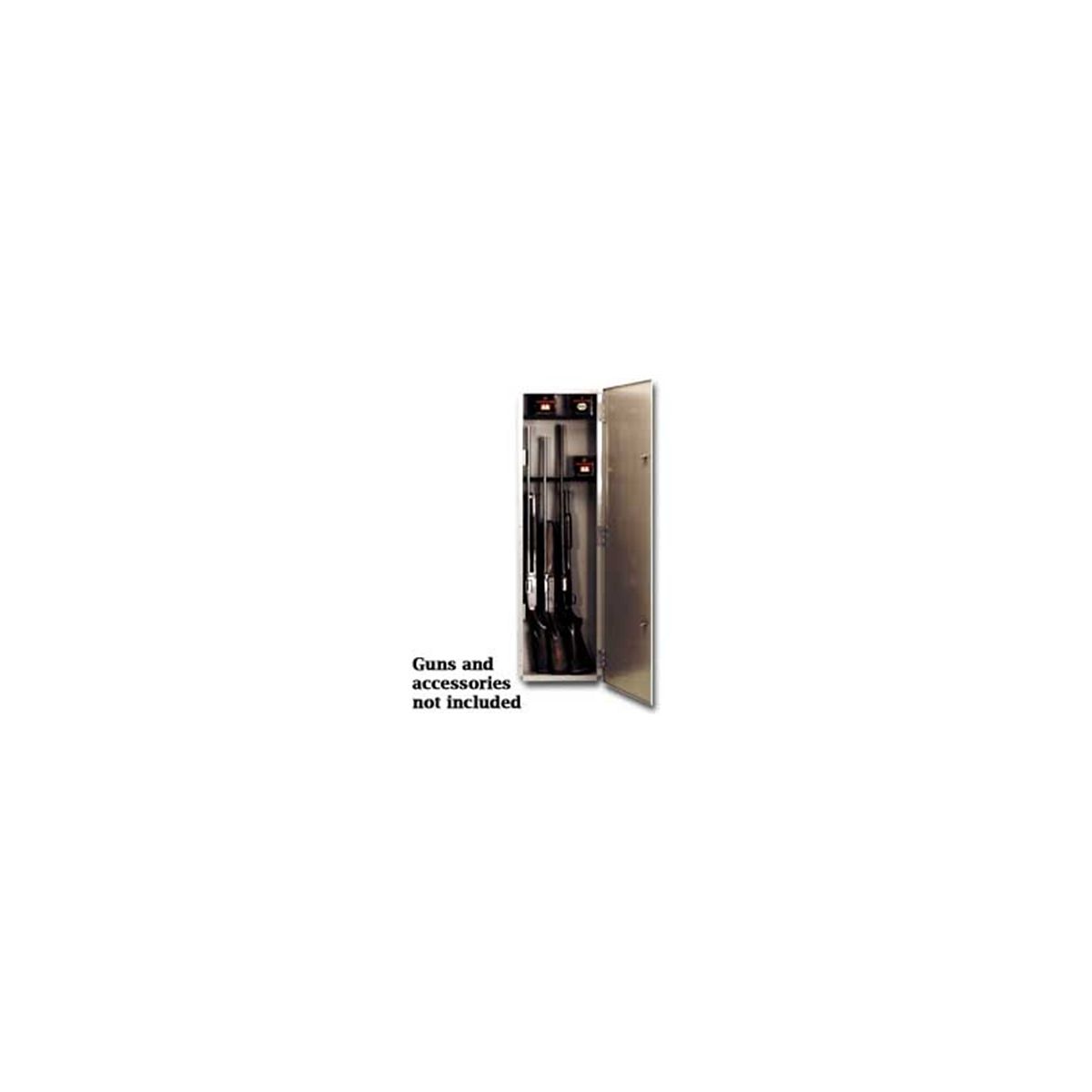 Wall Safe Gun Cabinet - 55 In x 14 3/8 In x 3 5/8