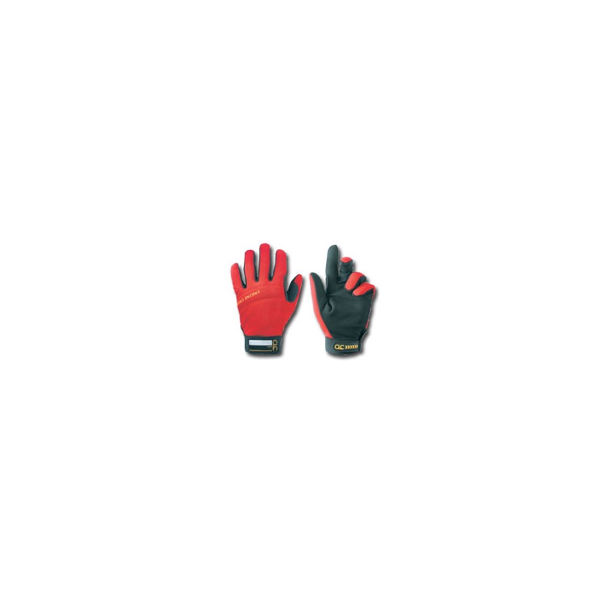 Engine Crew Mechanic Glove, Red - X-Large