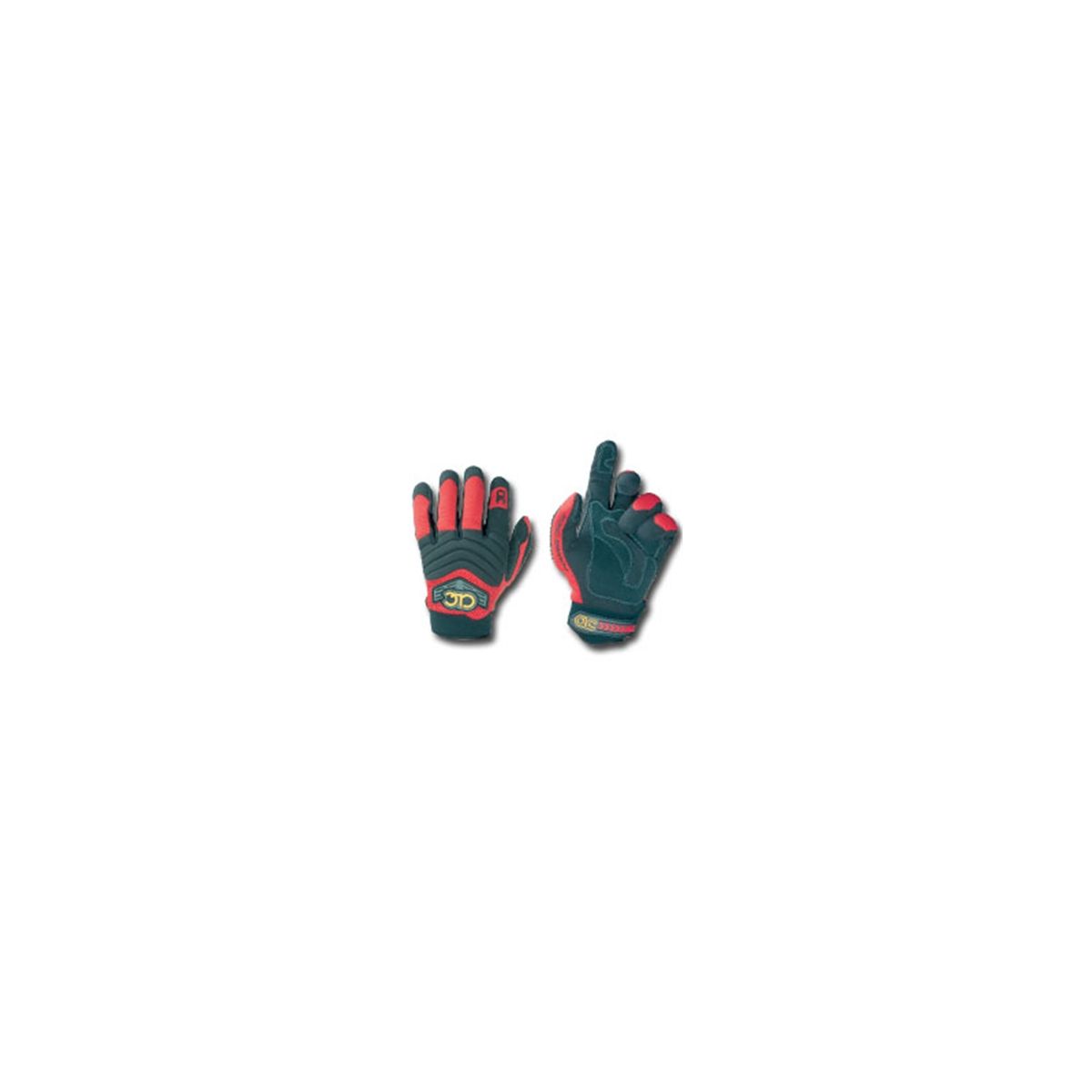 Power Crew Mechanic Glove - Red - Large