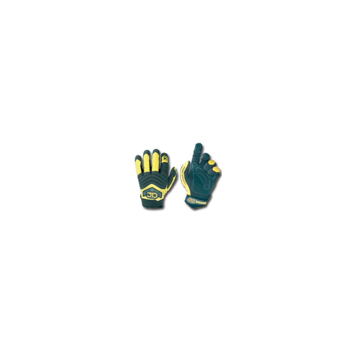Power Crew Mechanic Glove - Yellow - Medium