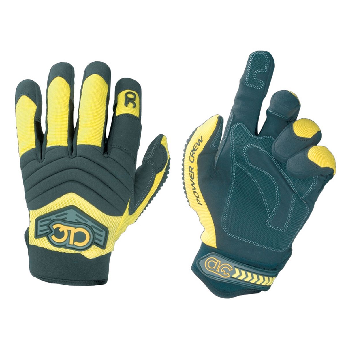 Power Crew Mechanic Glove - Yellow - X-Large
