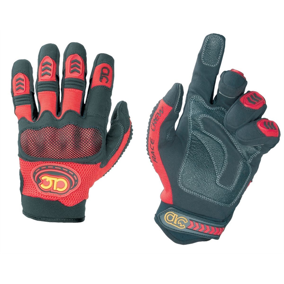 Race Crew Mechanic Glove - Red - Medium