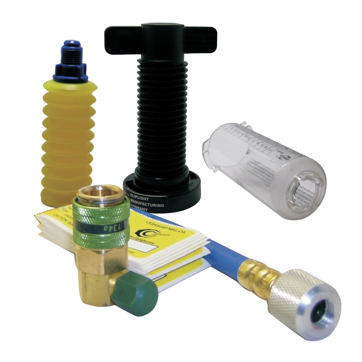 CONCERTINA INJECTOR, 10 A/C APPLICATIONS + HOSE