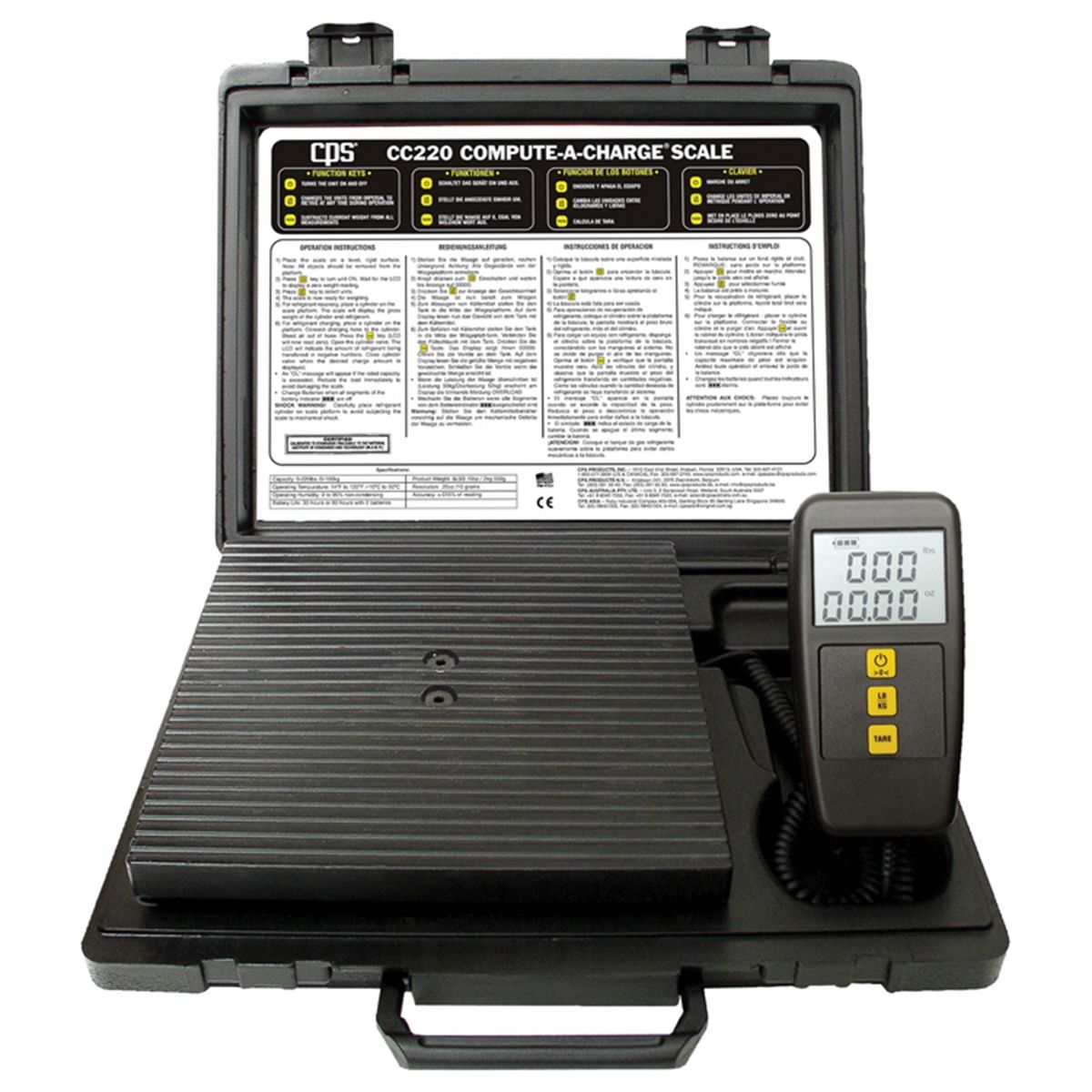 Compact High Capacity Charging Scale