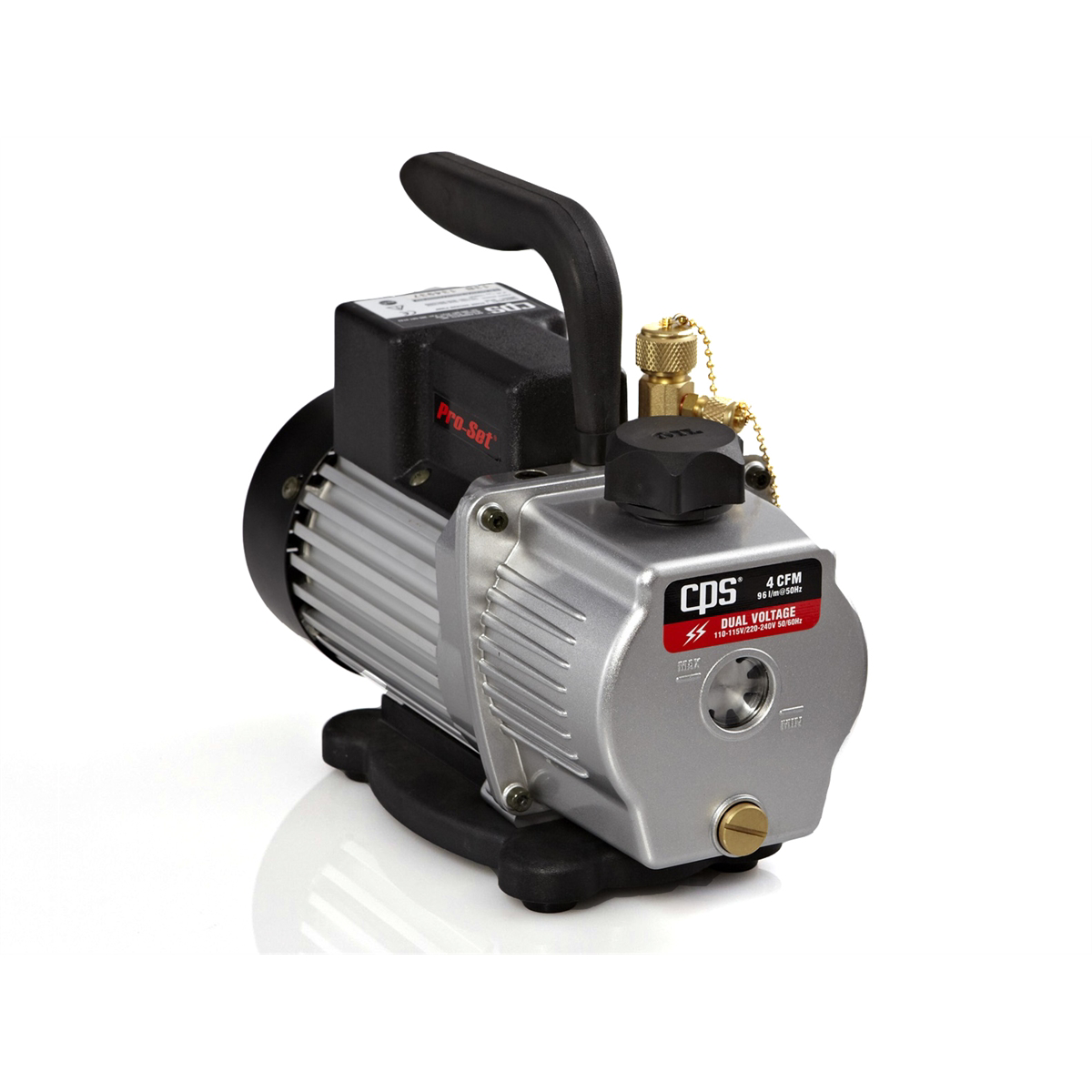 Pro-Set VP4S 4 CFM Dual Voltage Vacuum Pump