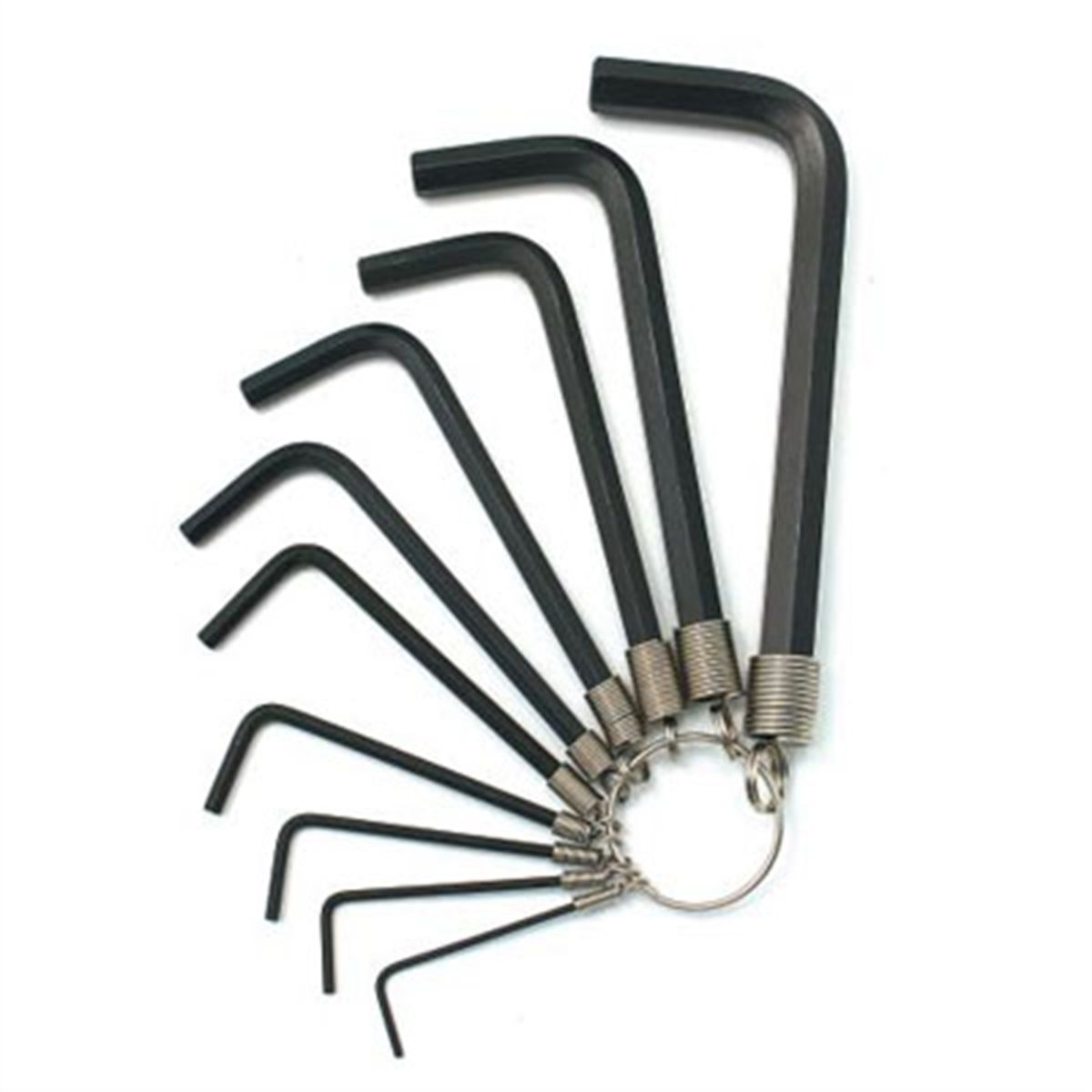 10 Pc Hex Key Wrench Set SAE