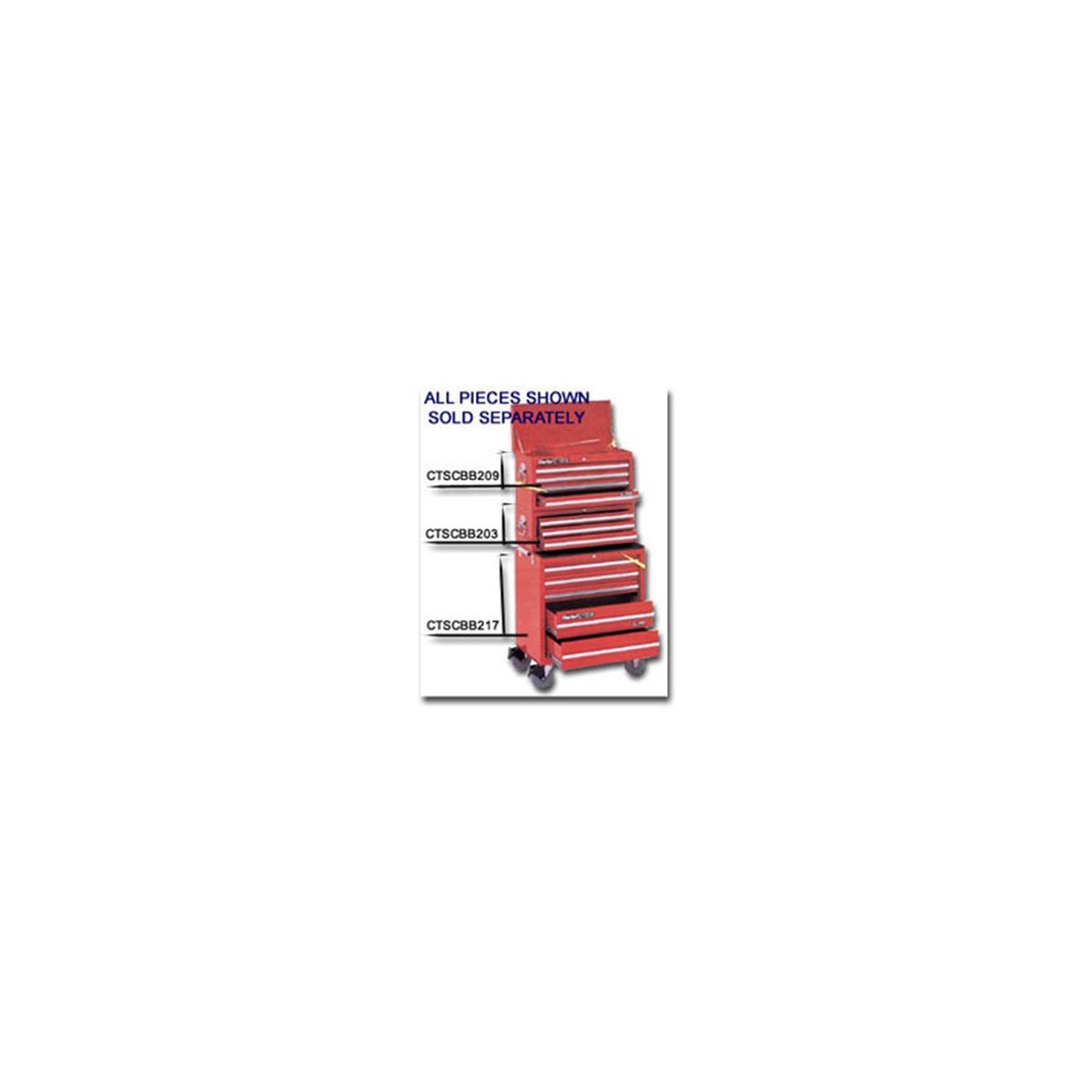 3 Drawer Tool Chest - 26.5 In