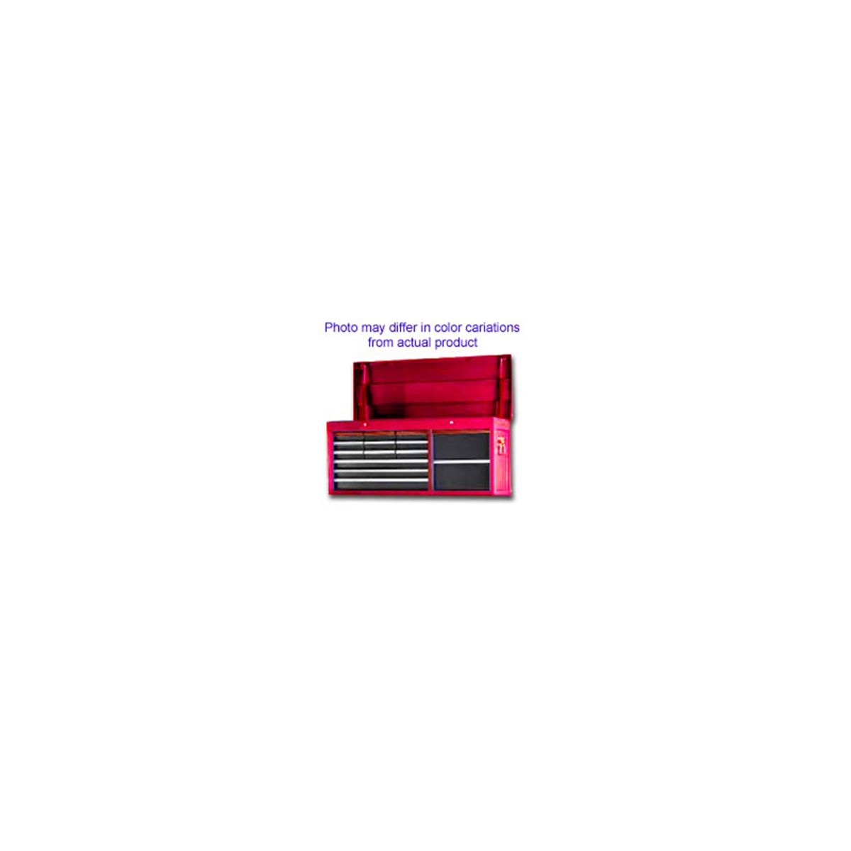 14-Drawer Top Chest - Red