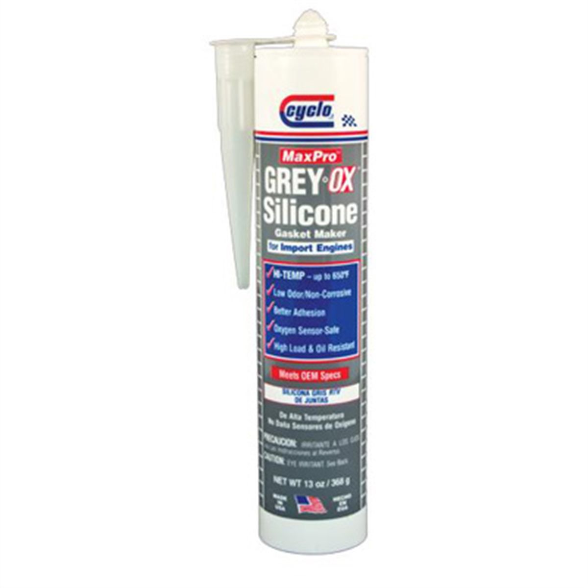 Grey OX RTV Sealant 13oz 6pk
