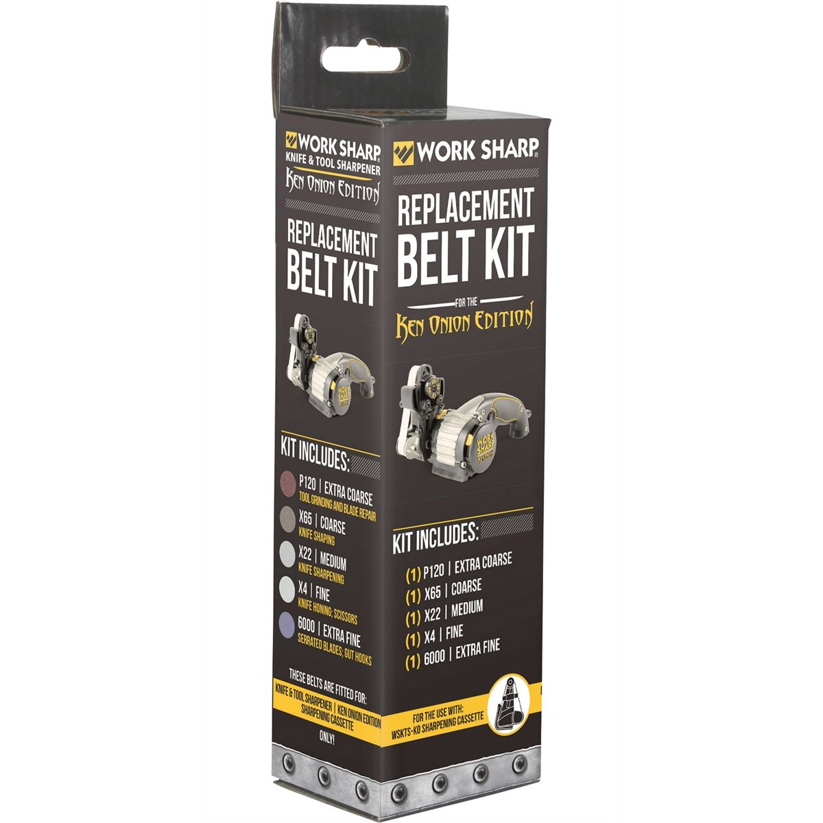 BELT ASSORTMENT FOR KEN ONION SHARPENER