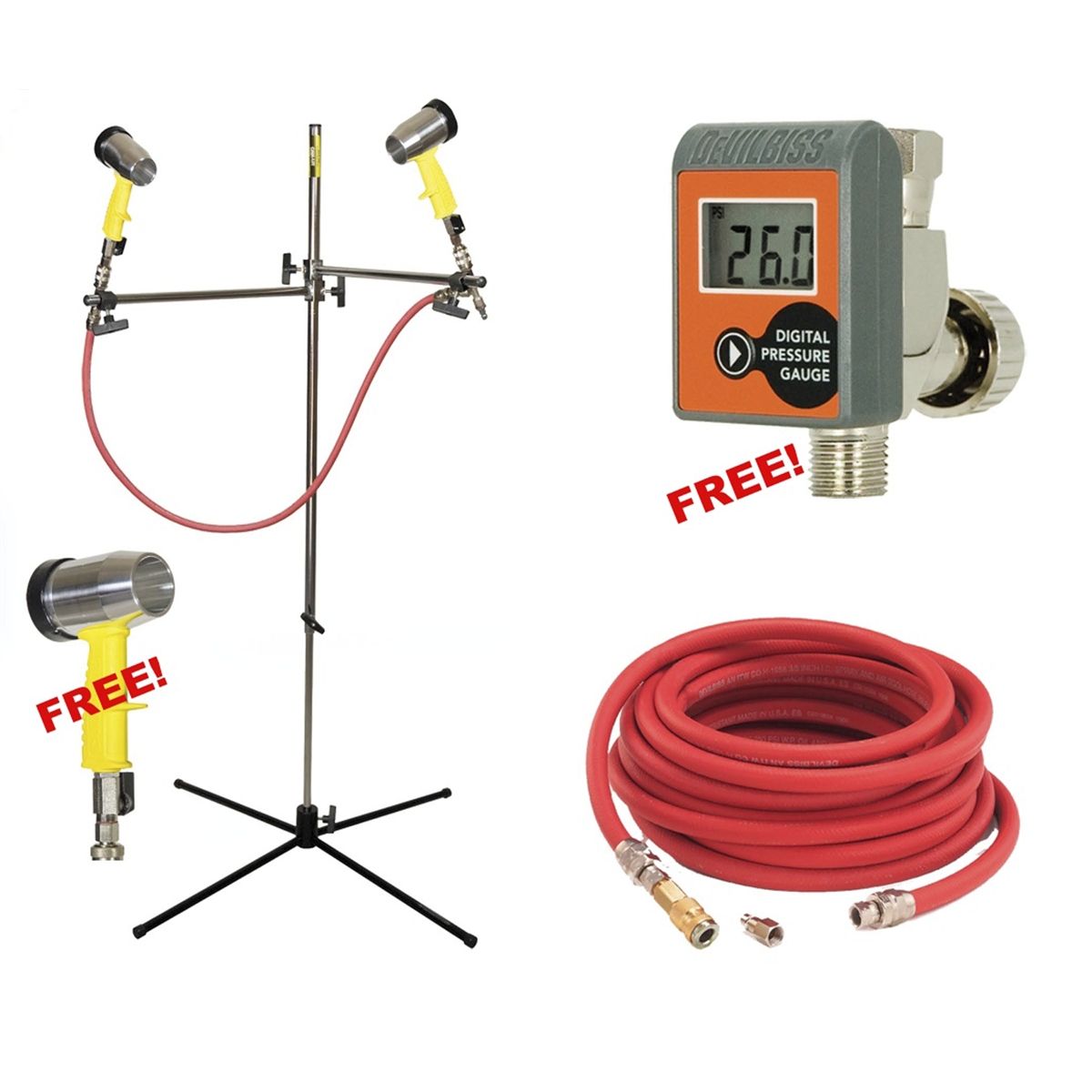 Camair Waterborne Air Dryers and Stand Value Package