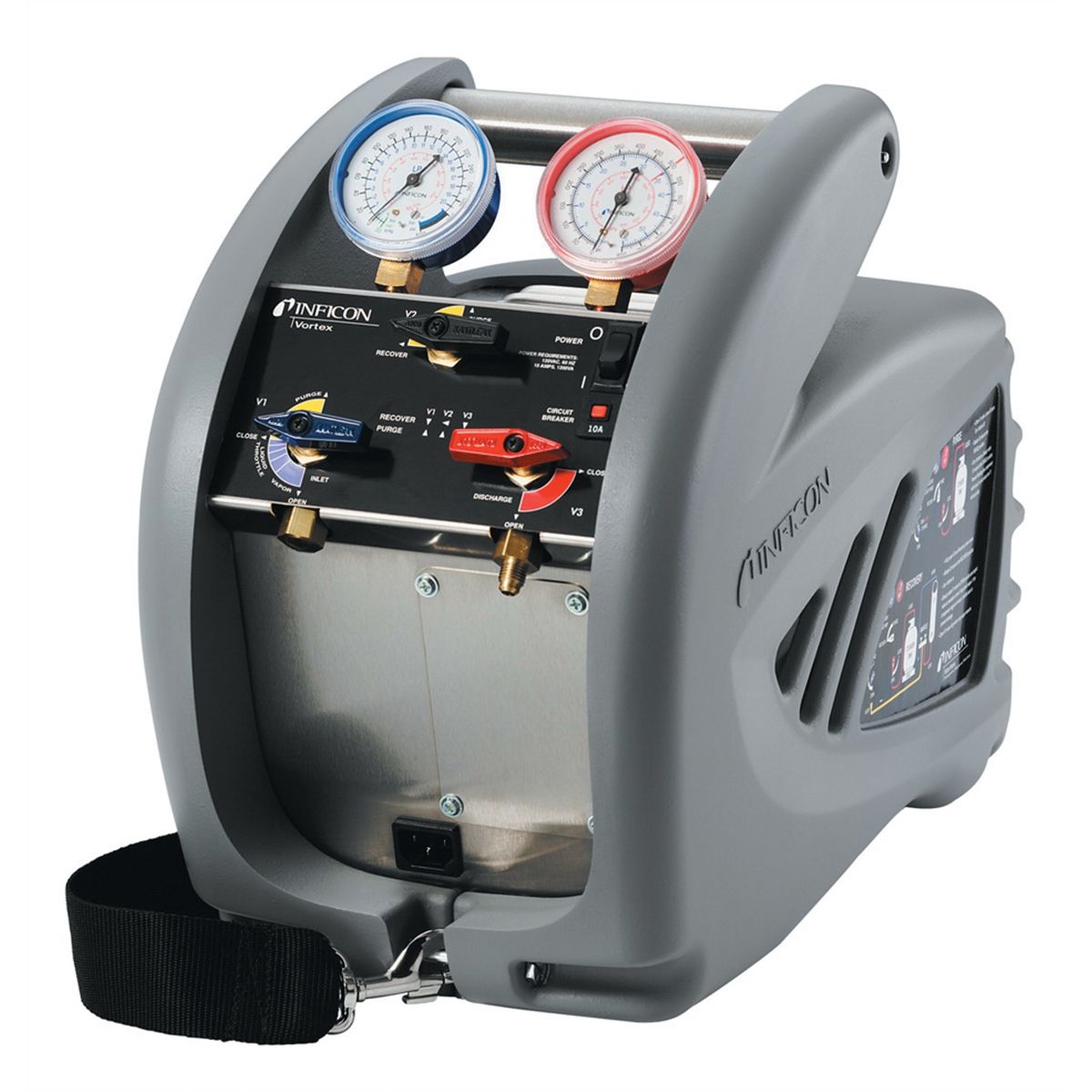 Vortex AC Refrigerant Recovery Machine