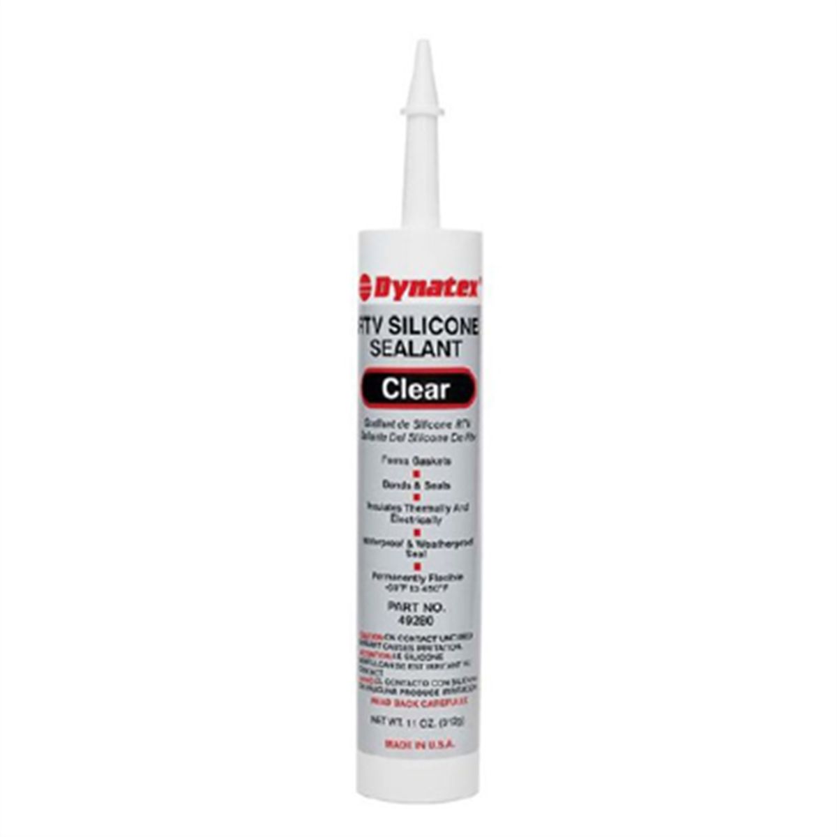 Clear Industrial Silicone Seal