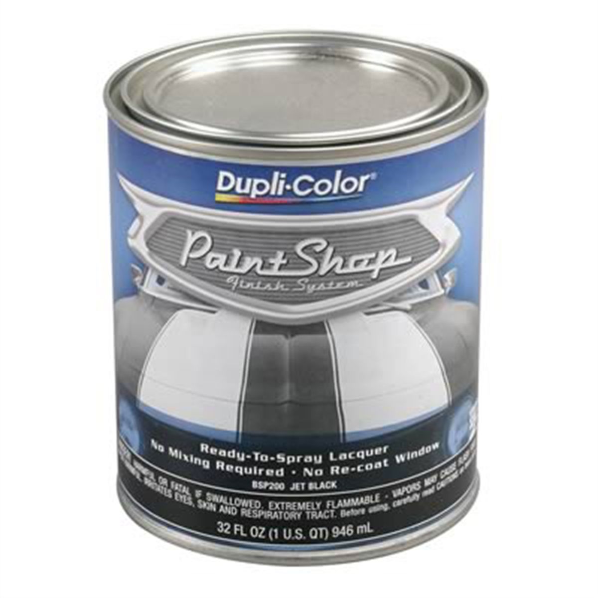 Krylon BSP200 Jet Black Automotive Lacquer Paint System