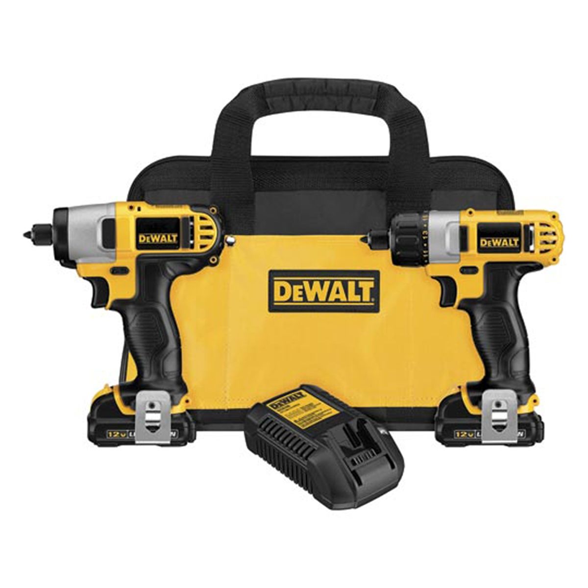 DeWALT 12V MAX Cordless Screwdriver & Impact Driver Kit