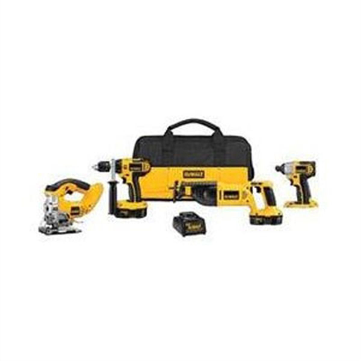18V Cordless 4-Toool Combo Kit