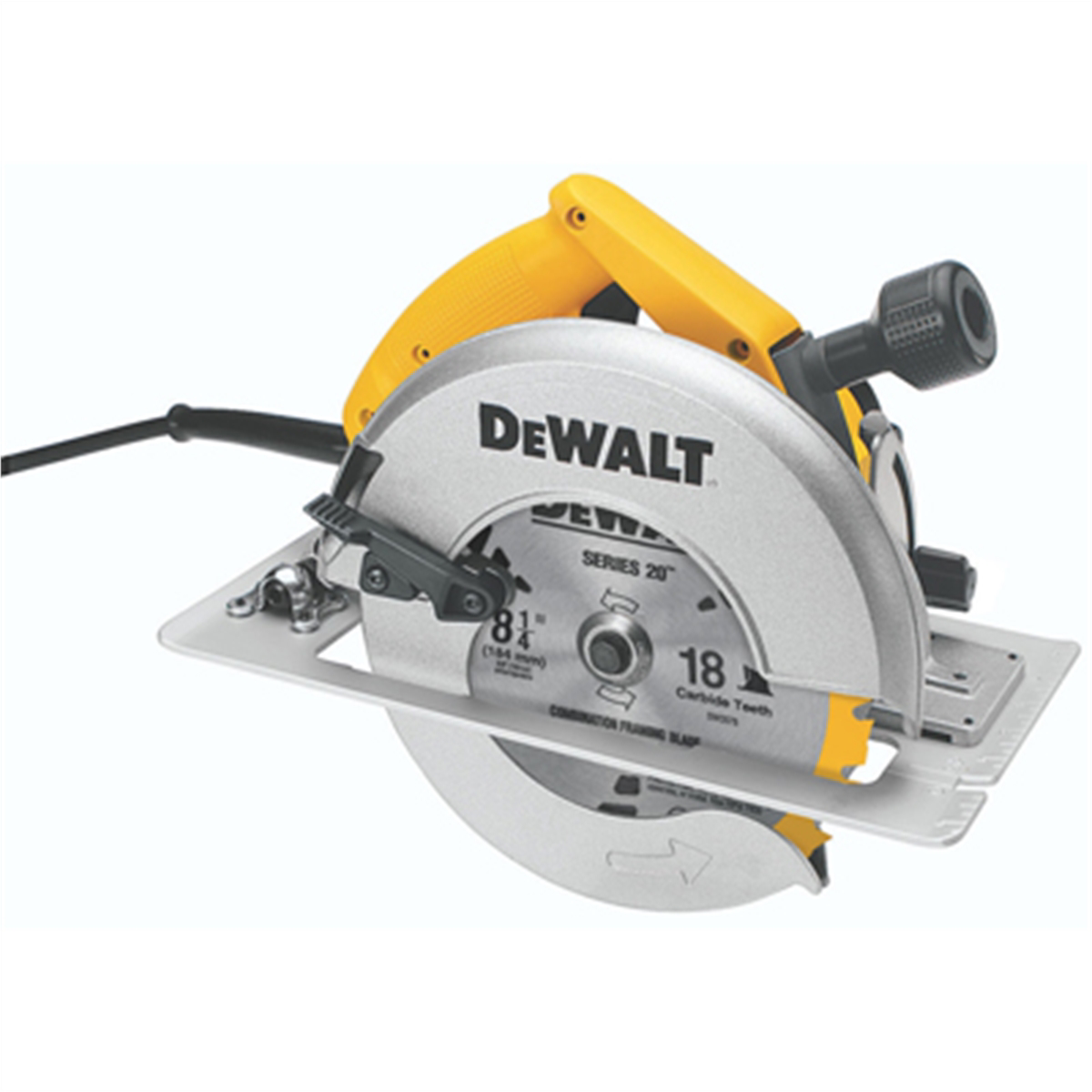 8-1/4" (210mm) Circular Saw with Rear Pivot Depth of Cut Adjustm