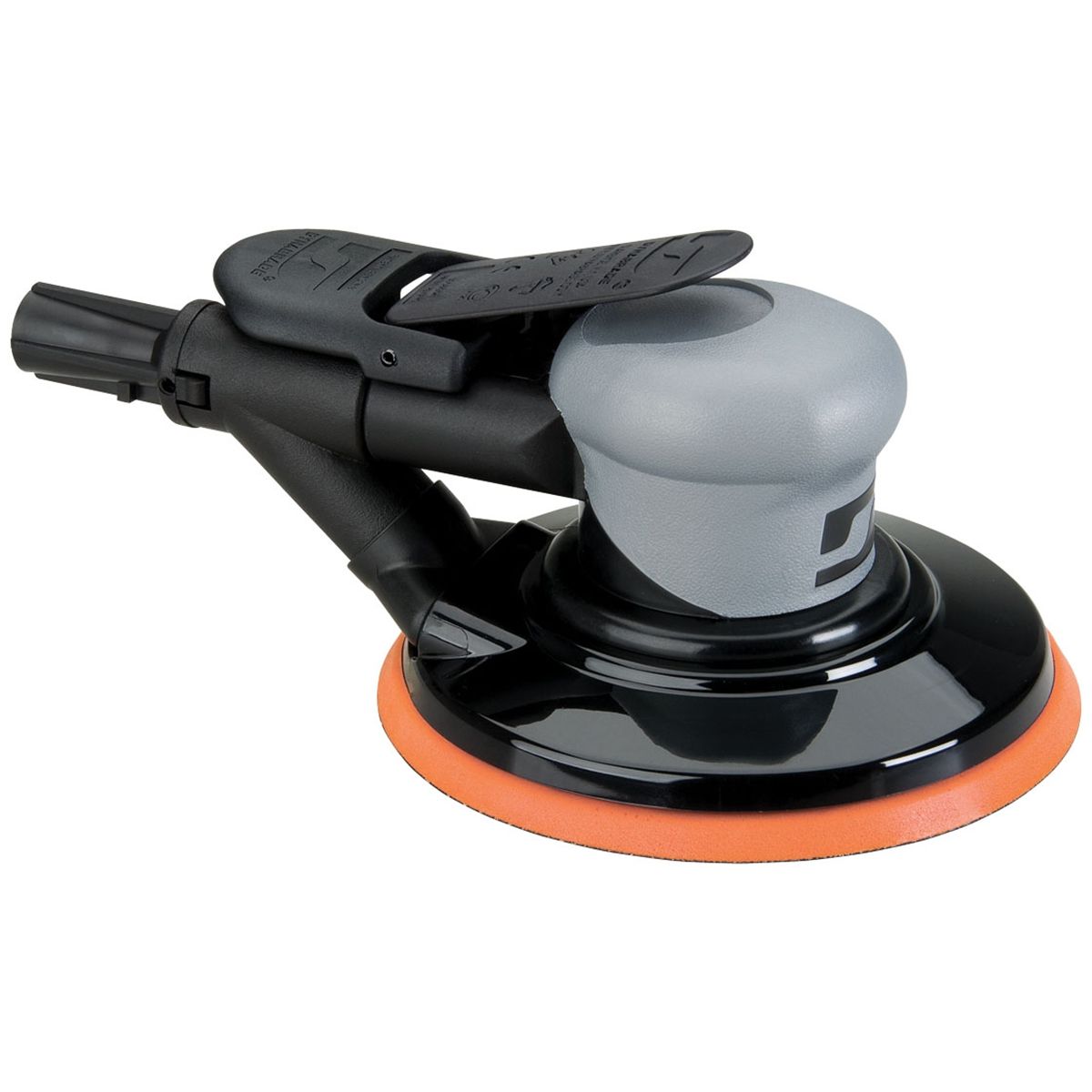 6" Silver Supreme Central Vac Sander (3/32" orbit)