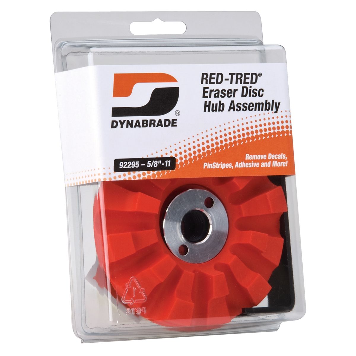 4" (102 mm) Dia. RED-TRED Eraser Disc Assembly