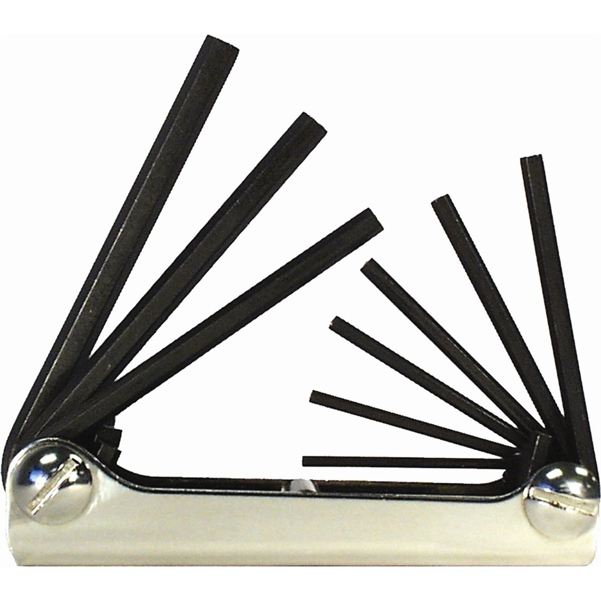 9Pc Fold Up Hex Key Set 5/641/4In