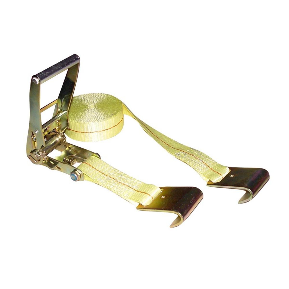 2" X 27' RATCHET STRAP WITH FLAT HKS 10,000 LB