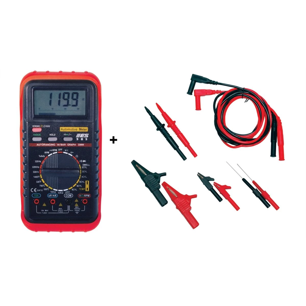 (image for) Automotive DMM & Test Lead Kit Promotional Bundle