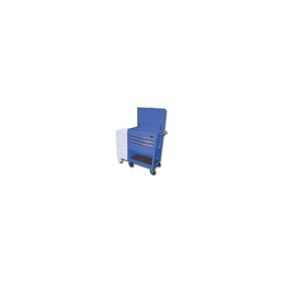 Series 4 Drawer Service Cart - Blue