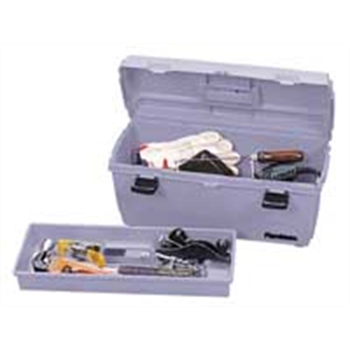Tool Brute 20T Plastic Tool Box - Grey