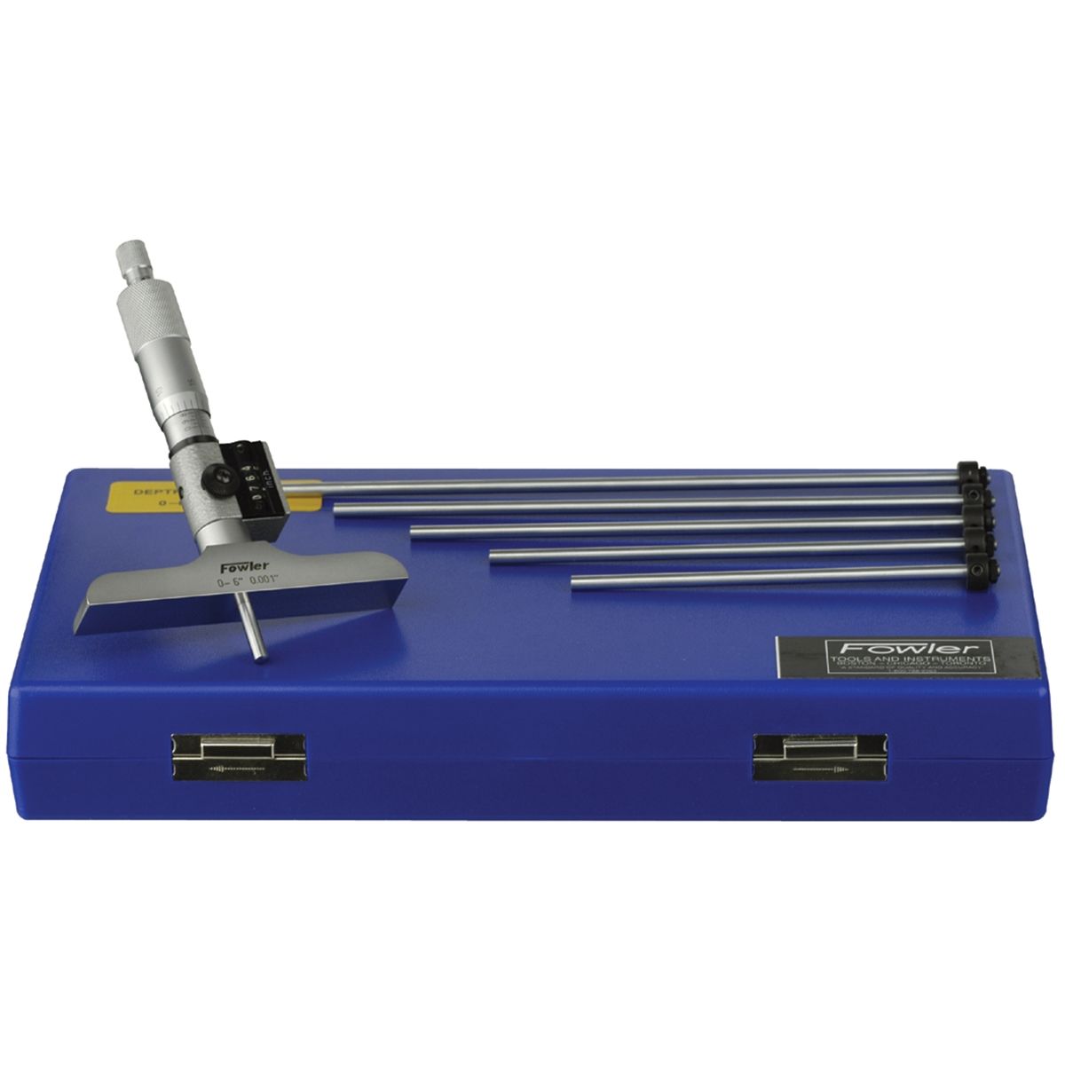 Digital Reading Depth Micrometer 06 In Fowler High Precision