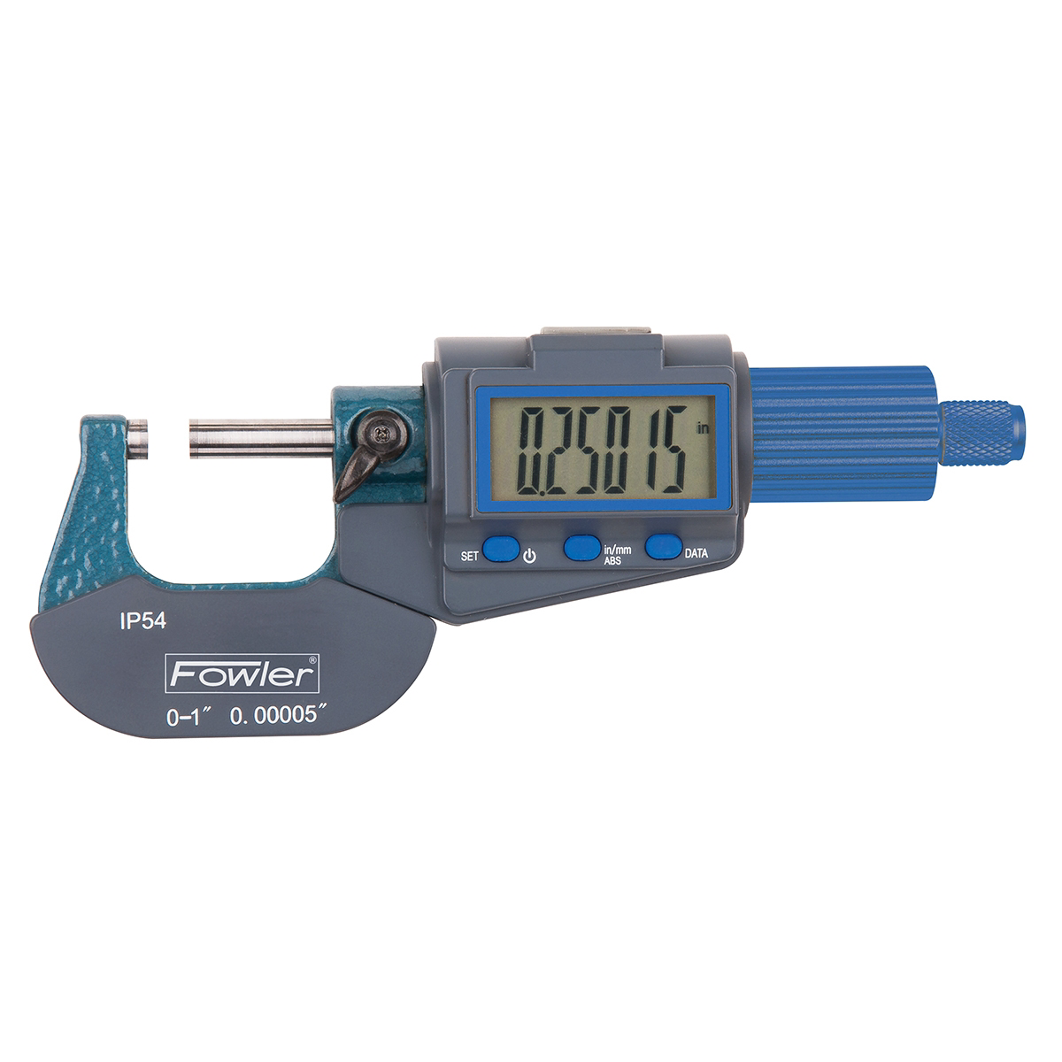 Fowler AutoMic Plus+ Digital Micrometer 0-1IN/0-25MM