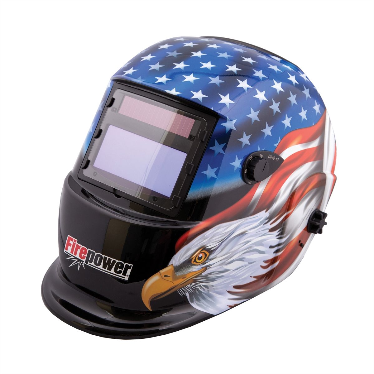 Firepower Auto-Darkening Helmet - Stars & Stripes