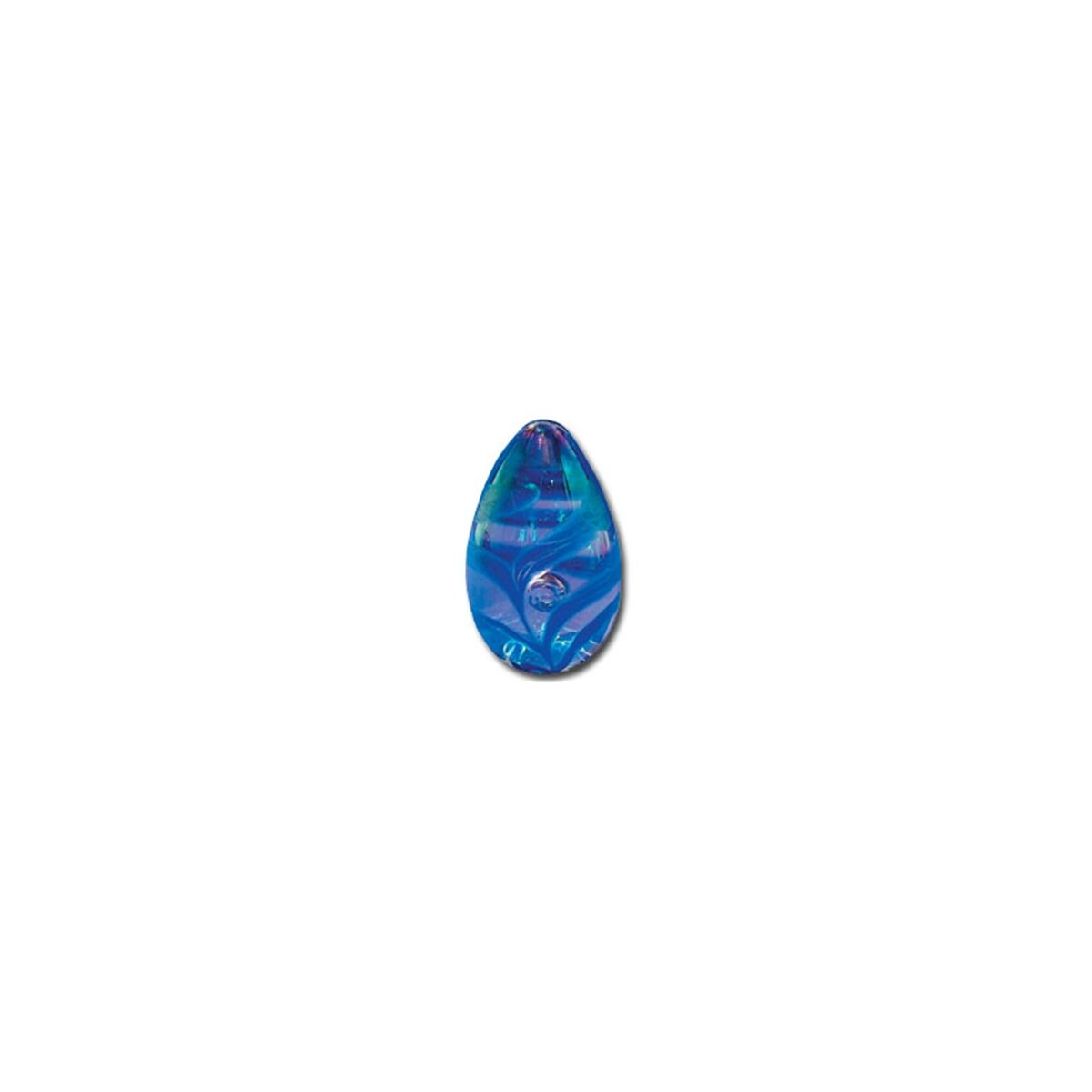 Combed Blue Crystal Egg