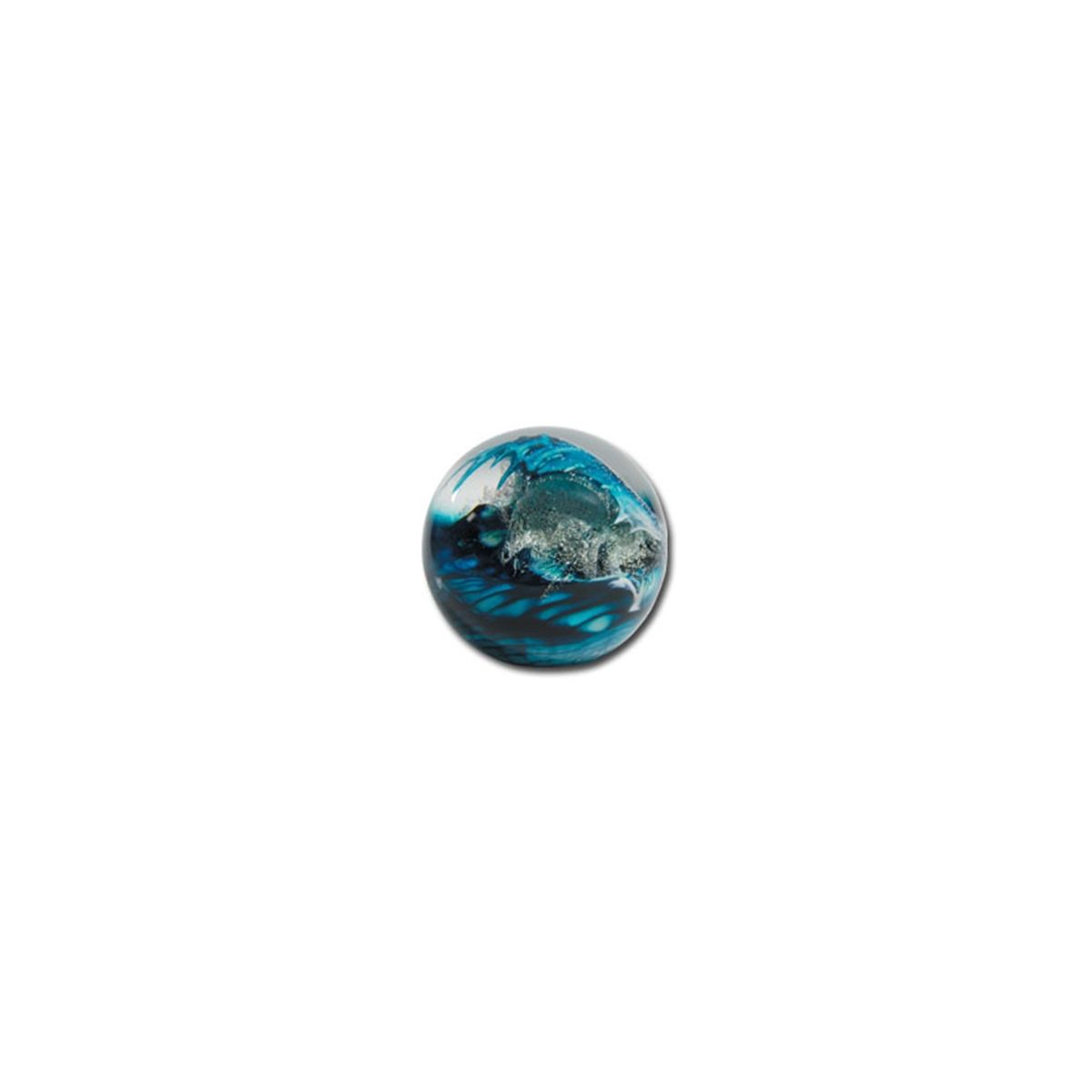 Cresting Wave Crystal Paperweight