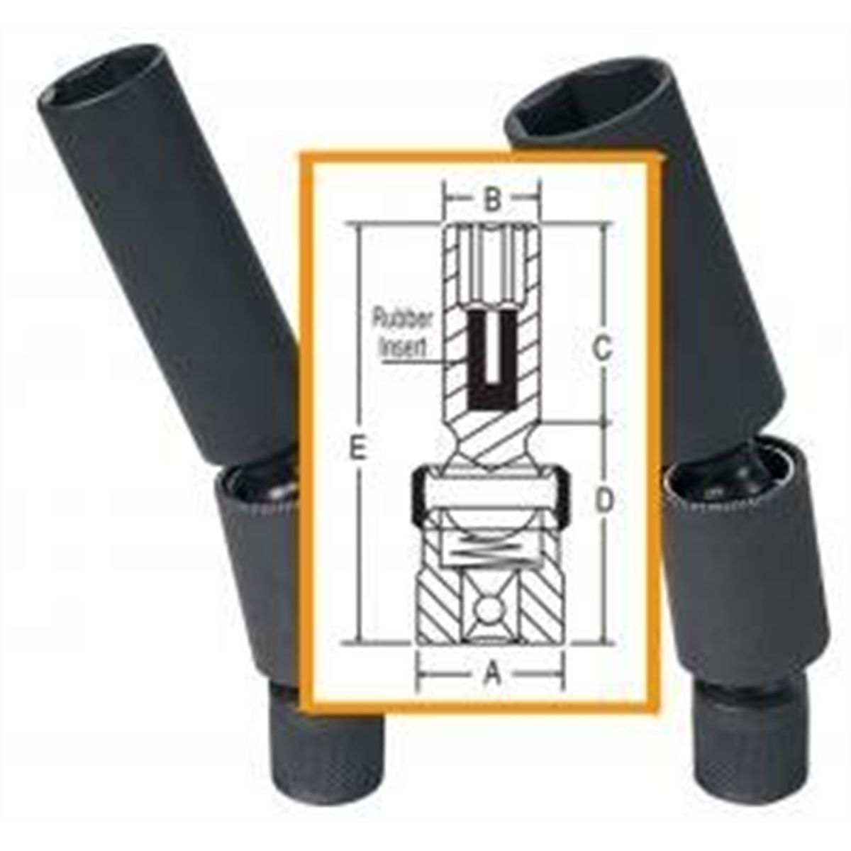 Spark plug rubber socket deals