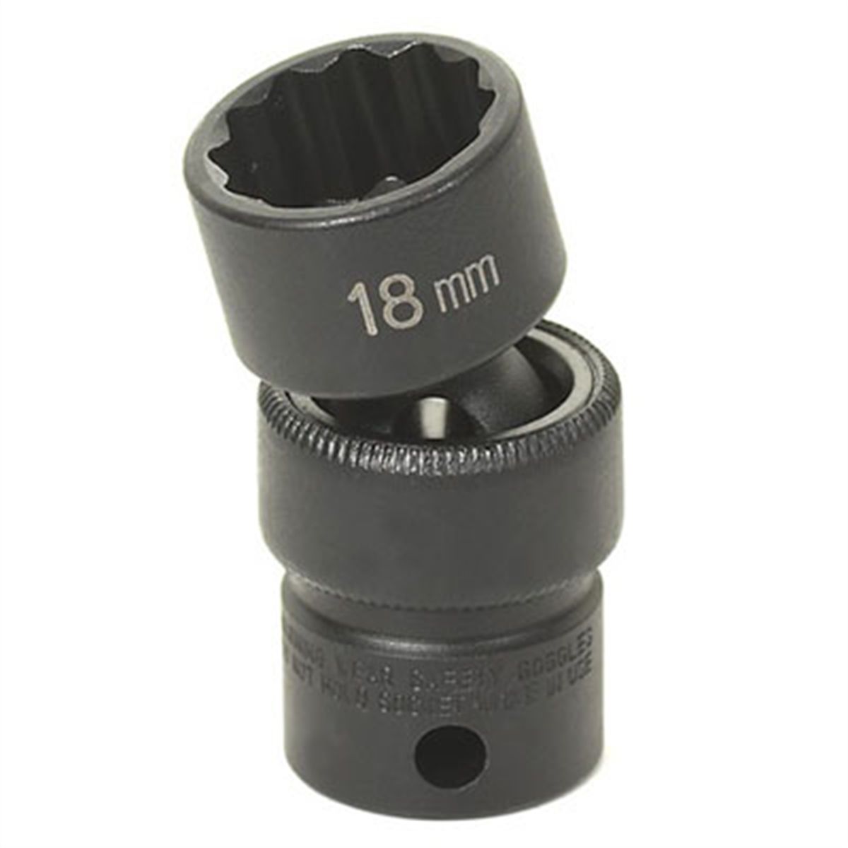 3/8 Inch 12 Point Standard Universal Impact Swivel Socket ...